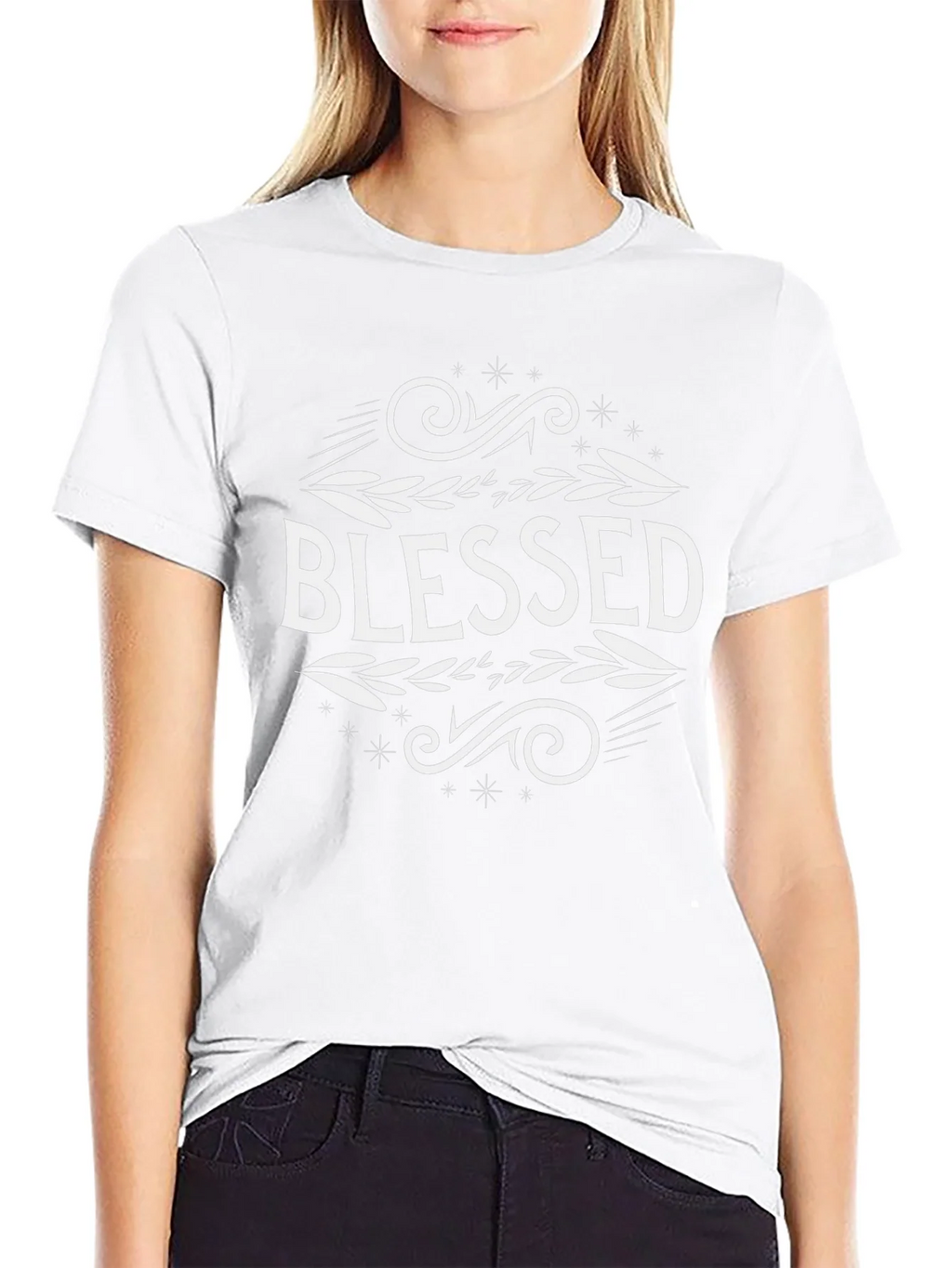 Blessed Graphic Tee - Stylish Comfort