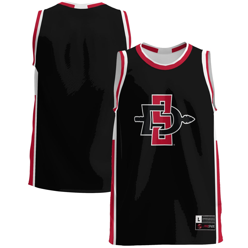 San Diego State Aztecs Lightweight Basketball Jersey - Black