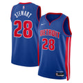 Detroit Pistons Icon Edition Swingman Jersey - Blue - Isaiah Stewart