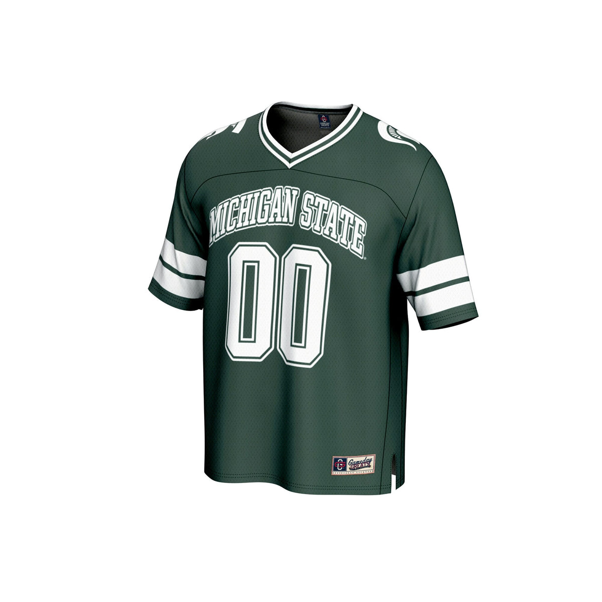 Michigan State Spartans NIL Pick-A-Player Football Fashion Jersey - Green