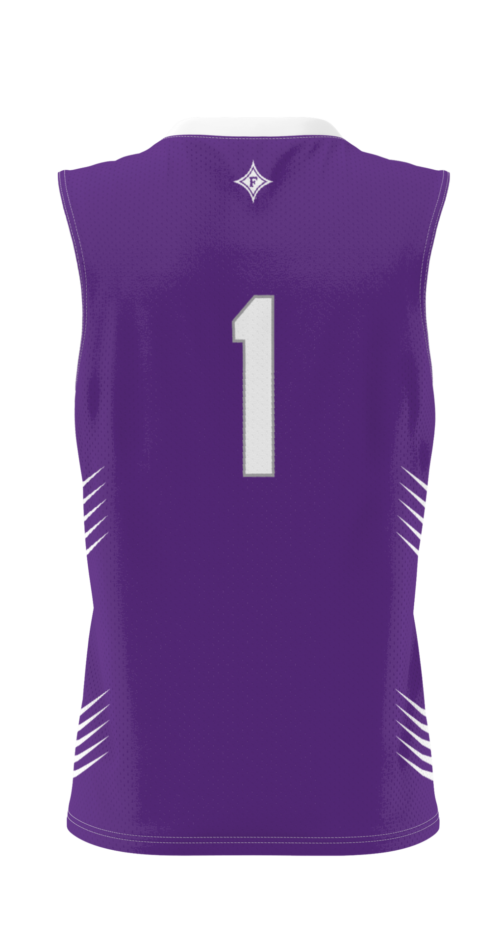 #1 Furman Paladins Lightweight Basketball Jersey - Purple