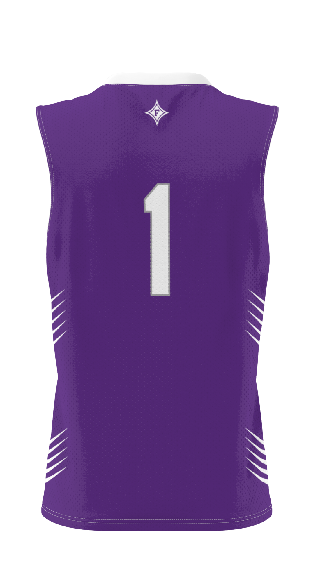 #1 Furman Paladins Lightweight Basketball Jersey - Purple