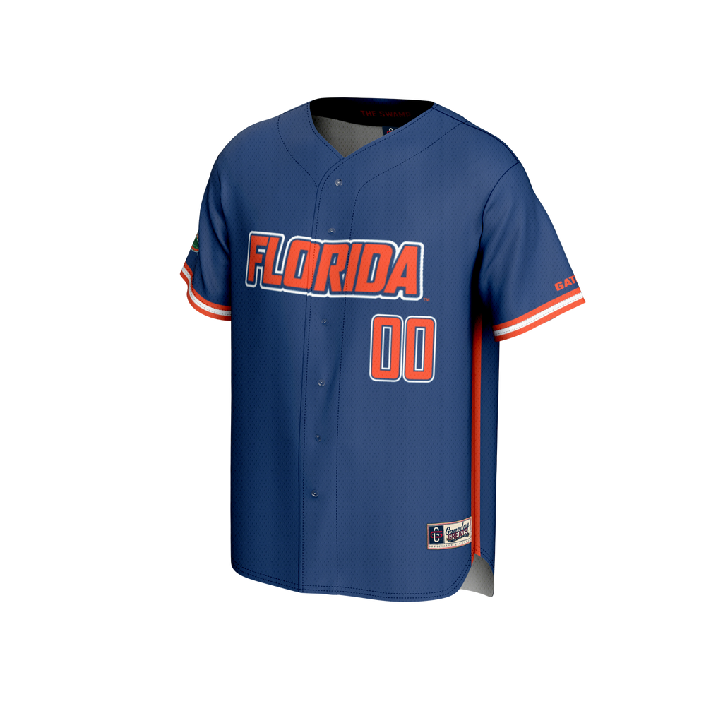 Florida Gators NIL Pick-A-Player Lightweight Baseball Jersey - Royal
