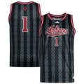#1 Indiana Hoosiers Replica Swingman Jersey - Black