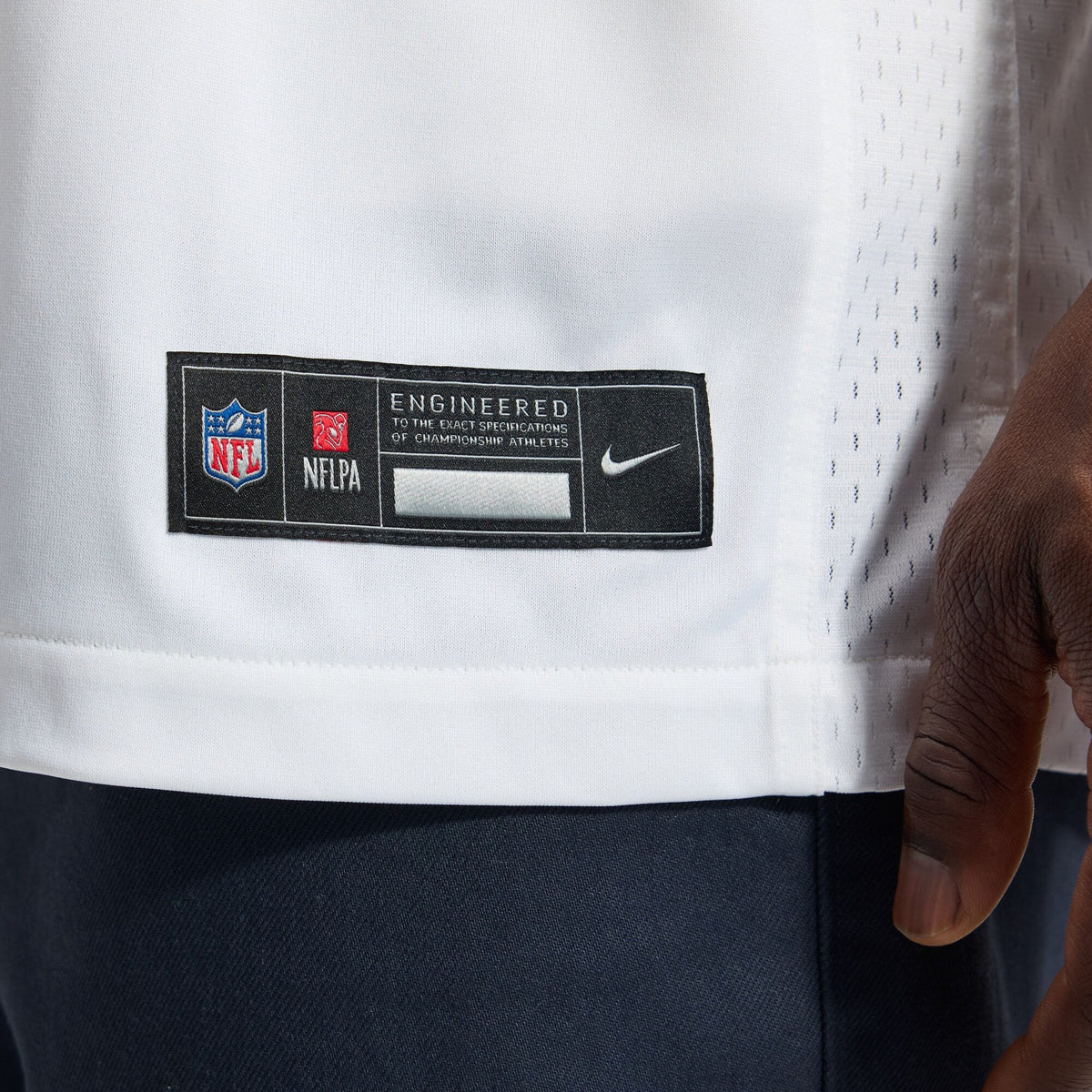 San Francisco 49ers Christian McCaffrey White Game Player Jersey