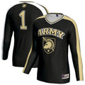 Army Black Knights #1 Lightweight Volleyball Fashion Jersey - Black