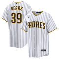 San Diego Padres JP Sears White Home Replica Jersey