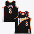 Atlanta Hawks Steve Smith 1994 Dark Authentic Jersey - Black