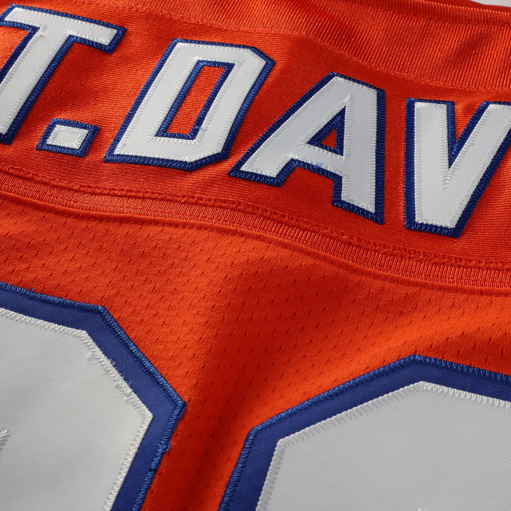 Denver Broncos Terrell Davis Orange 1995 Authentic Throwback Retired Player Jersey