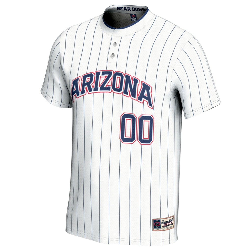 Arizona Wildcats NIL Pick-A-Player Lightweight Softball Jersey - White