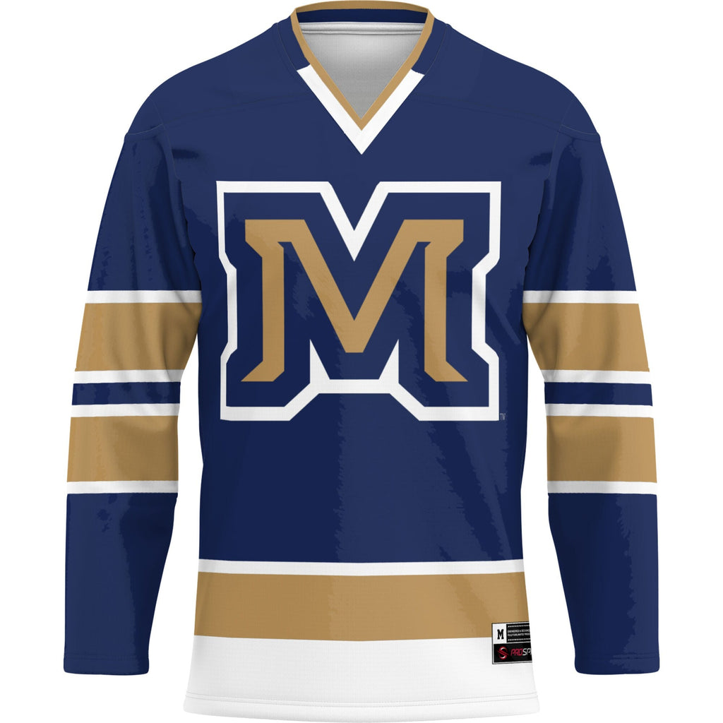 Montana State Bobcats Hockey Jersey - Blue