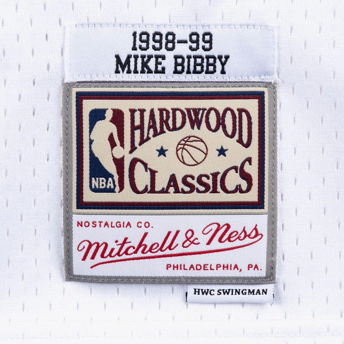 Vancouver Grizzlies Home Swingman Jersey - Mike Bibby