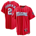 Miami Marlins Jazz Chisholm Jr. Red City Connect Replica Jersey