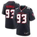Houston Texans Kayden McDonald Navy Team Game Jersey