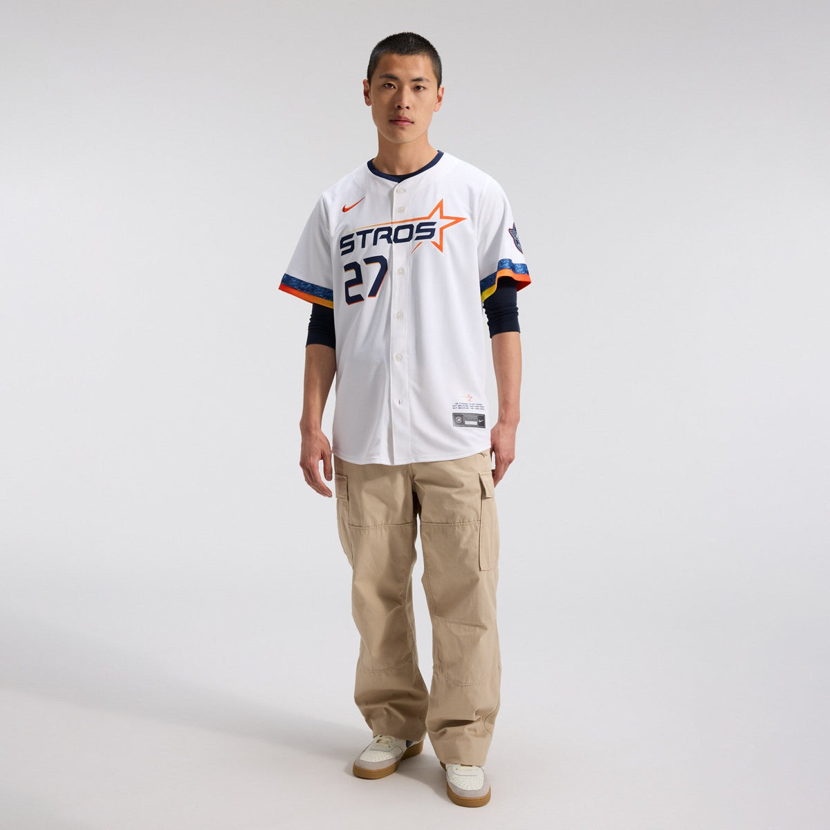 Houston Astros Jose Altuve White 2025 City Connect Limited Player Jersey