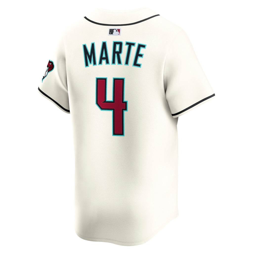 Arizona Diamondbacks Ketel Marte Cream Home Limited Player Jersey
