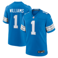 Detroit Lions Jameson Williams Blue Game Player Jersey