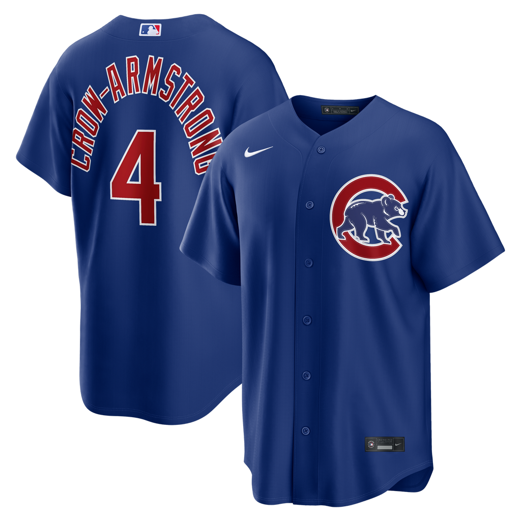 Chicago Cubs Pete Crow-Armstrong Royal Alternate Replica Jersey