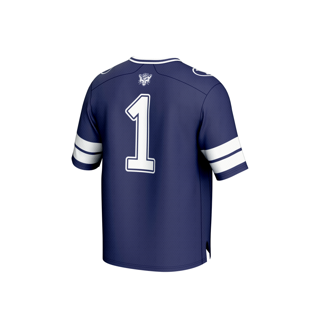 #1 BYU Cougars Collegiate Football Fashion Jersey - Navy
