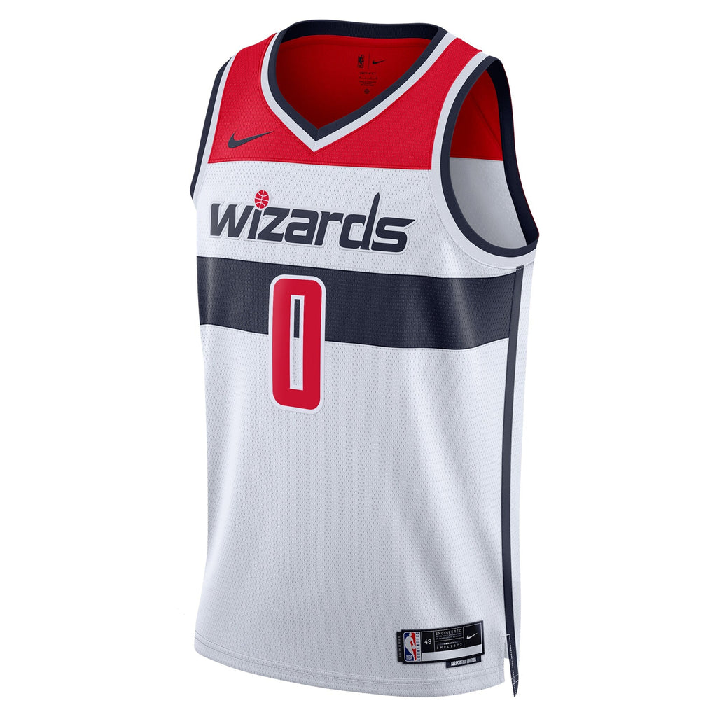 Washington Wizards Association Edition Swingman Jersey - White - Bilal Coulibaly