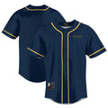 Central Alabama Community College Trojans Lightweight Baseball Jersey - Navy