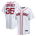 Boston Red Sox Garrett Crochet White Home Replica Jersey