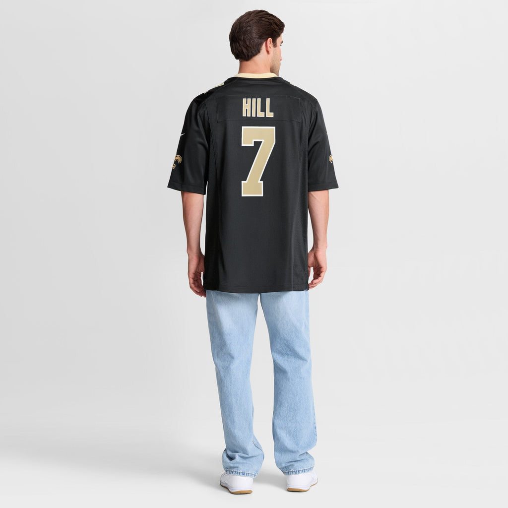 New Orleans Saints Taysom Hill Black Game Jersey