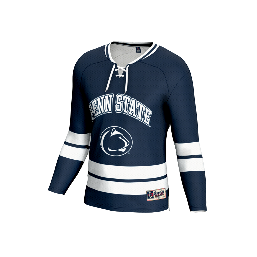 Penn State Nittany Lions Lightweight Hockey Team Fashion Jersey - Navy