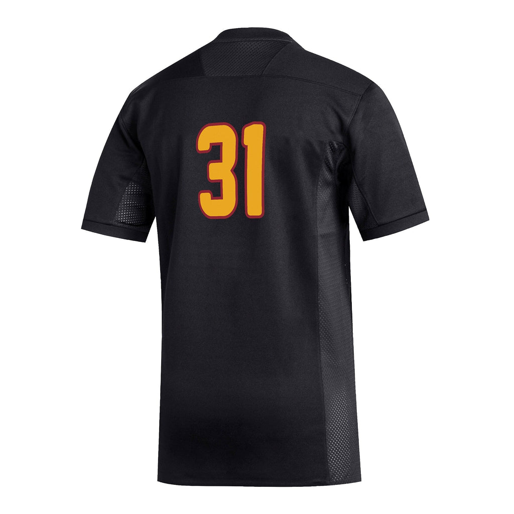 #31 ULM Warhawks Replica Football Jersey - Black