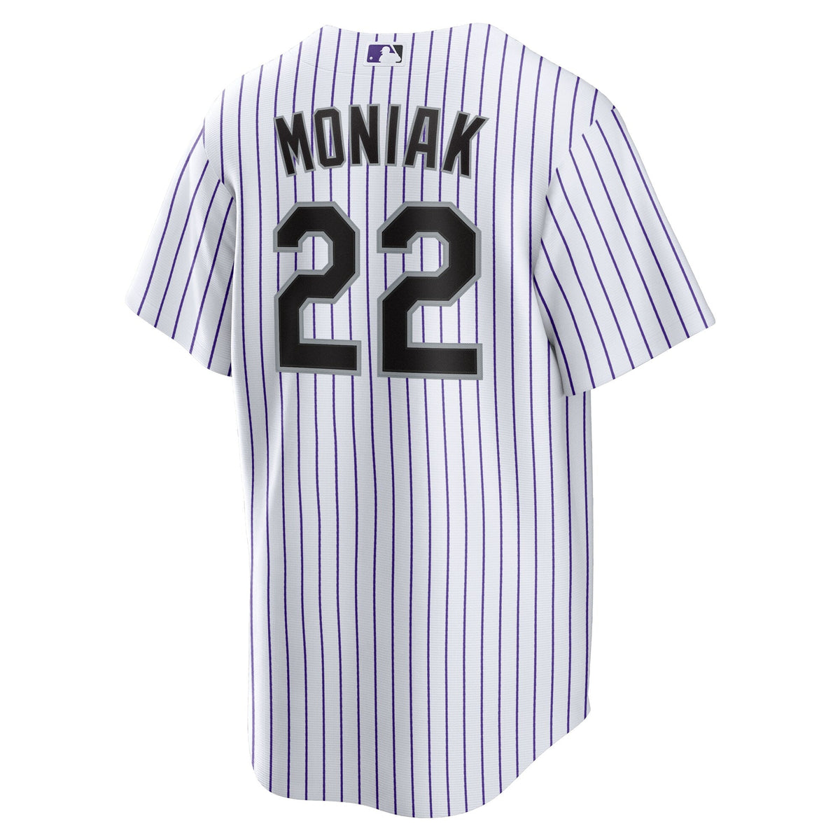 Colorado Rockies Mickey Moniak White Home Replica Jersey