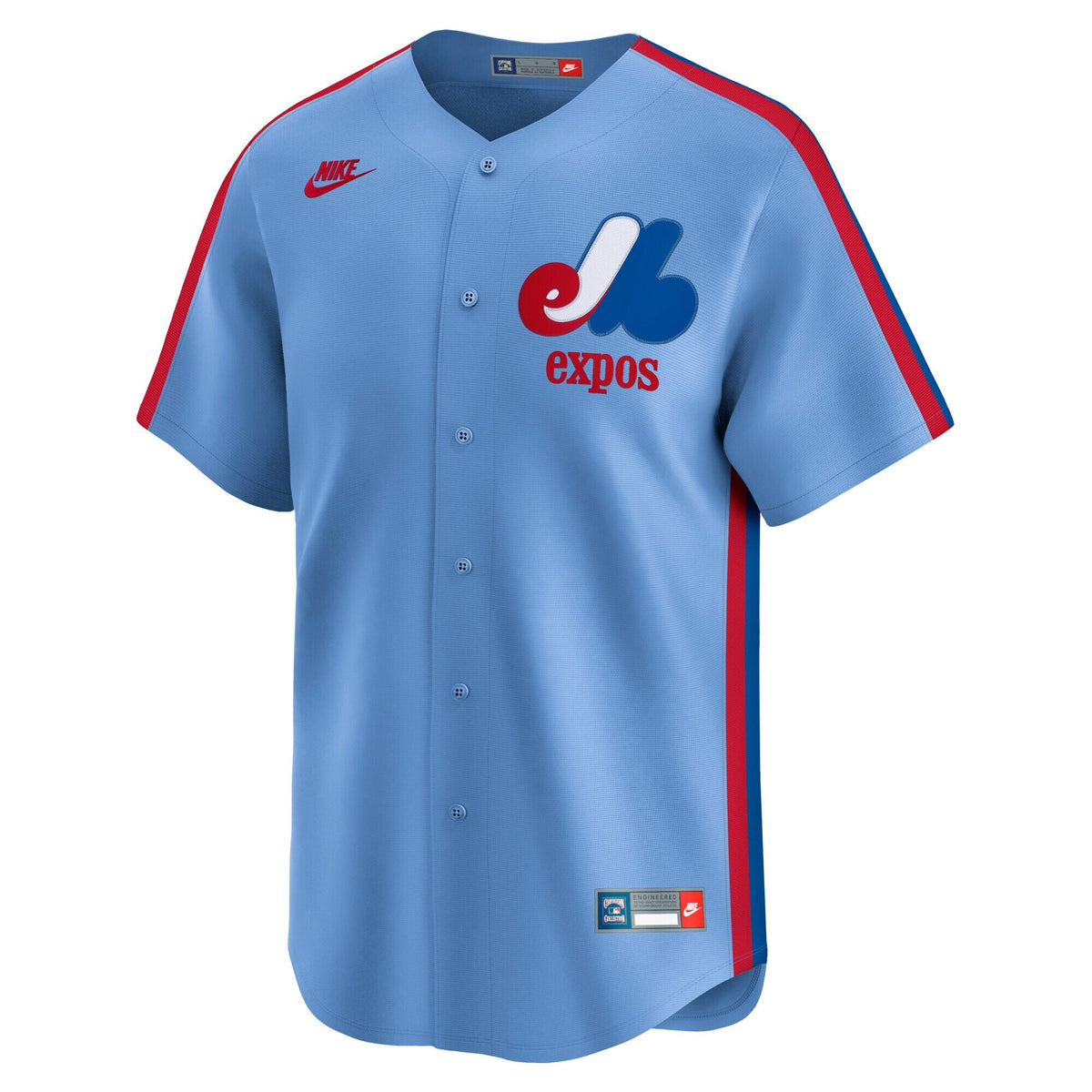 Montreal Expos Light Blue Cooperstown Collection Limited Jersey