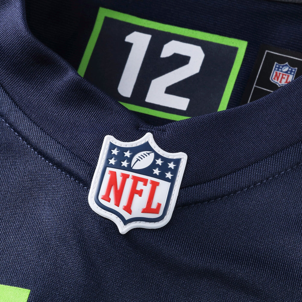 Seattle Seahawks Tyrice Knight College Navy Game Jersey