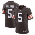 Cleveland Browns Quincy Williams Brown Team Game Jersey