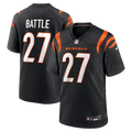 Cincinnati Bengals Jordan Battle Black Team Game Jersey