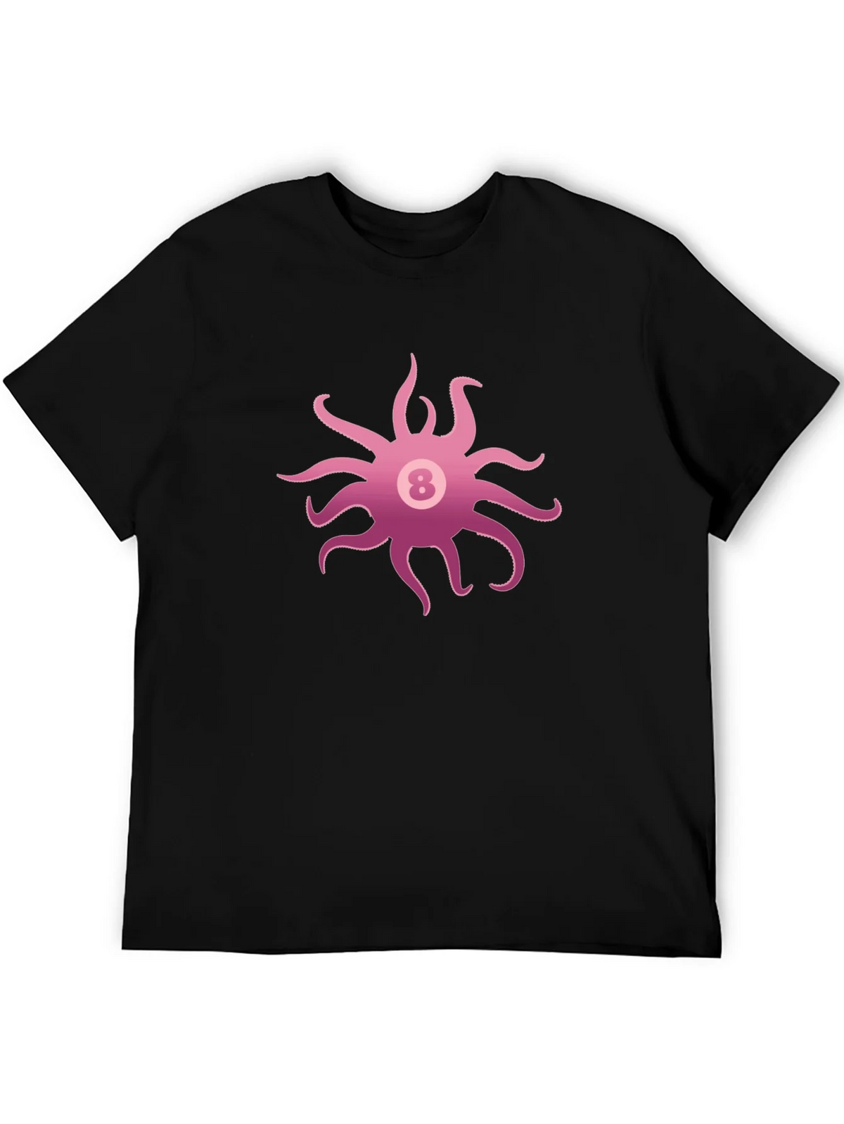 Octopus Eight Ball Graphic Tee