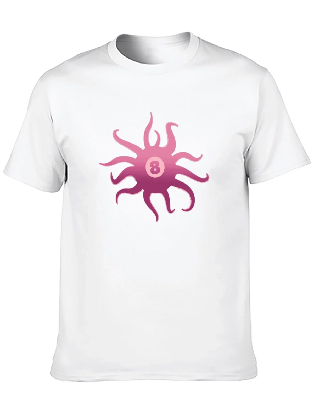 Octopus Eight Ball Graphic Tee