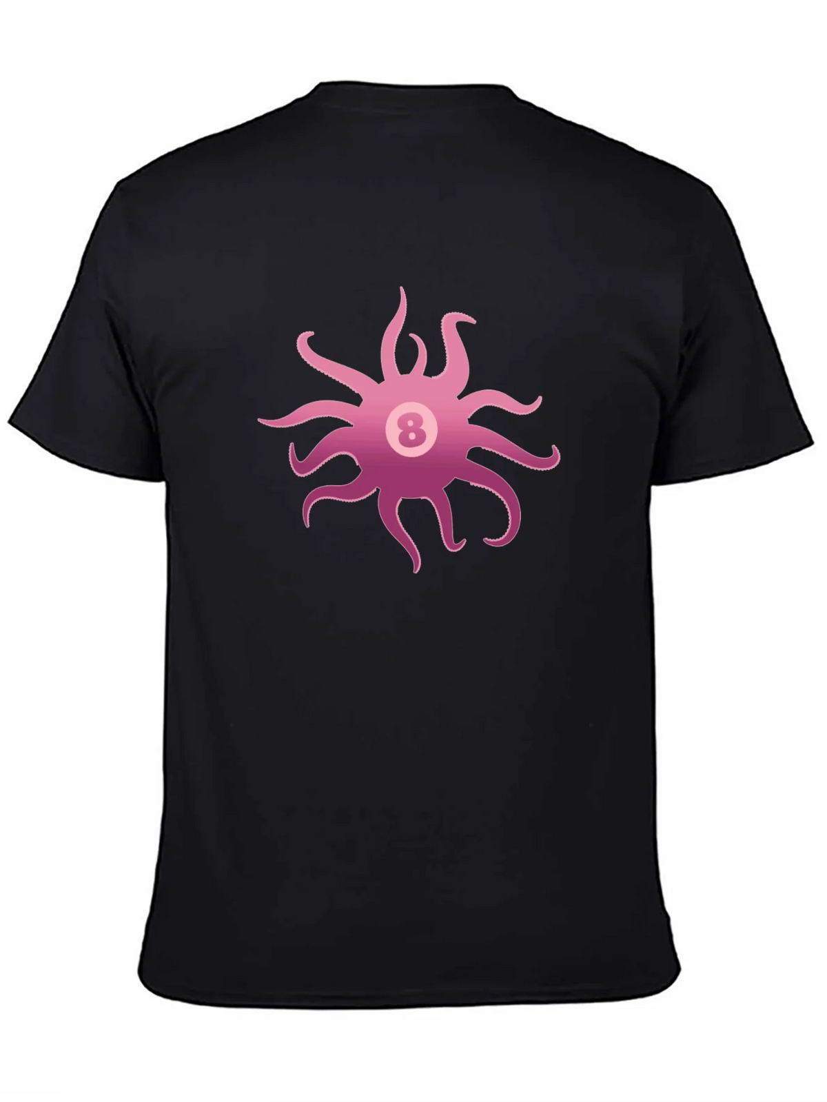 Octopus Eight Ball Graphic Tee