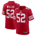 San Francisco 49ers Patrick Willis Scarlet Retired Player Game Jersey