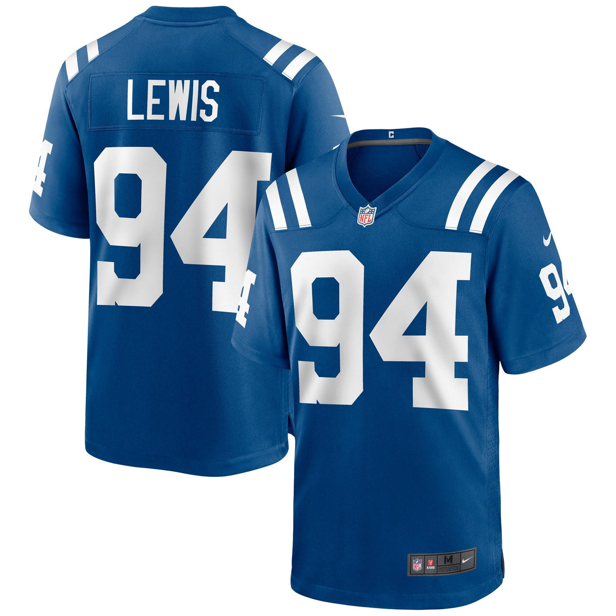 Indianapolis Colts Tyquan Lewis Royal Game Jersey
