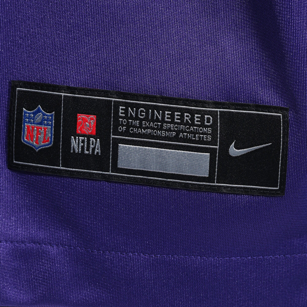 Minnesota Vikings Purple Custom Game Jersey