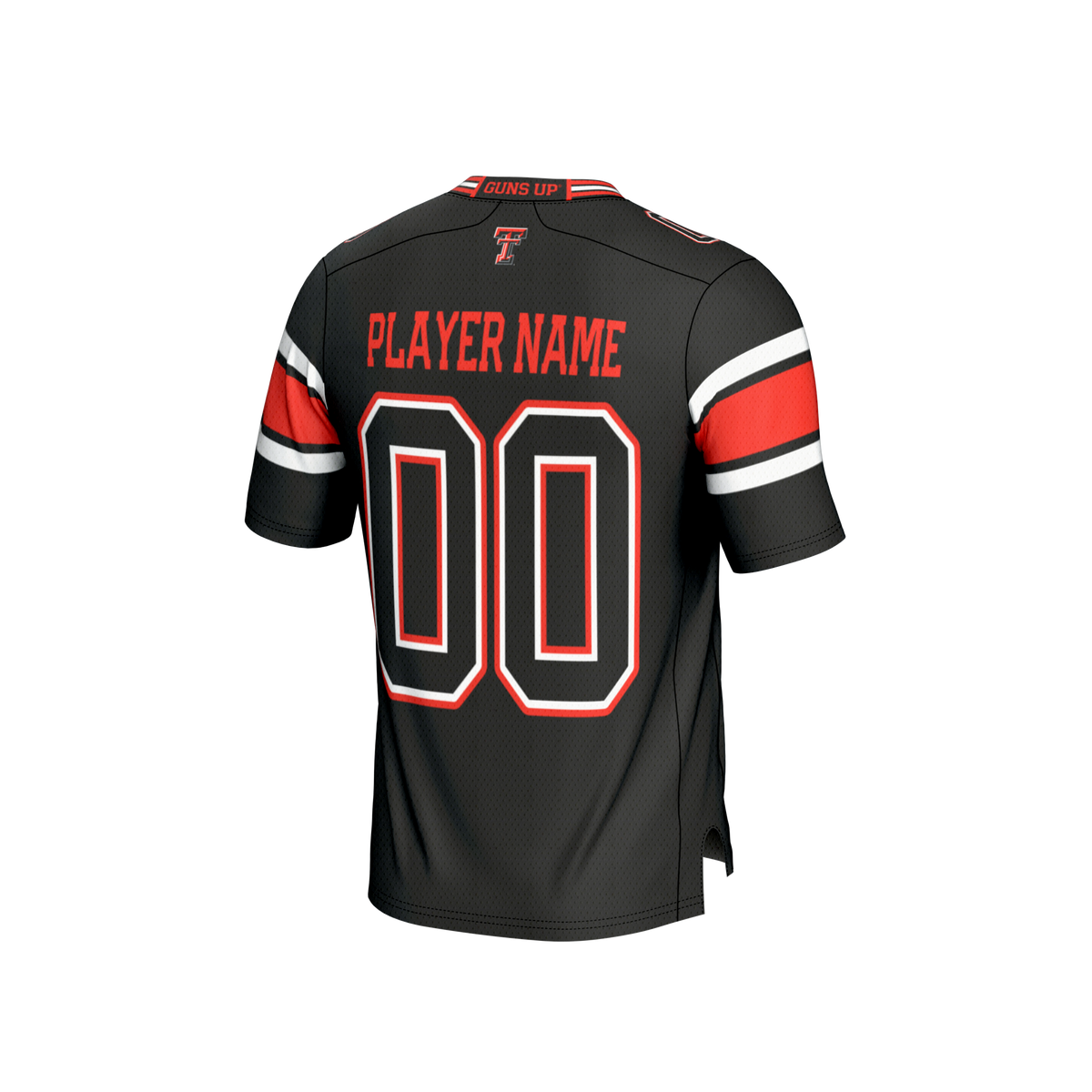 Texas Tech Red Raiders Personalized Football Fashion Jersey - Black