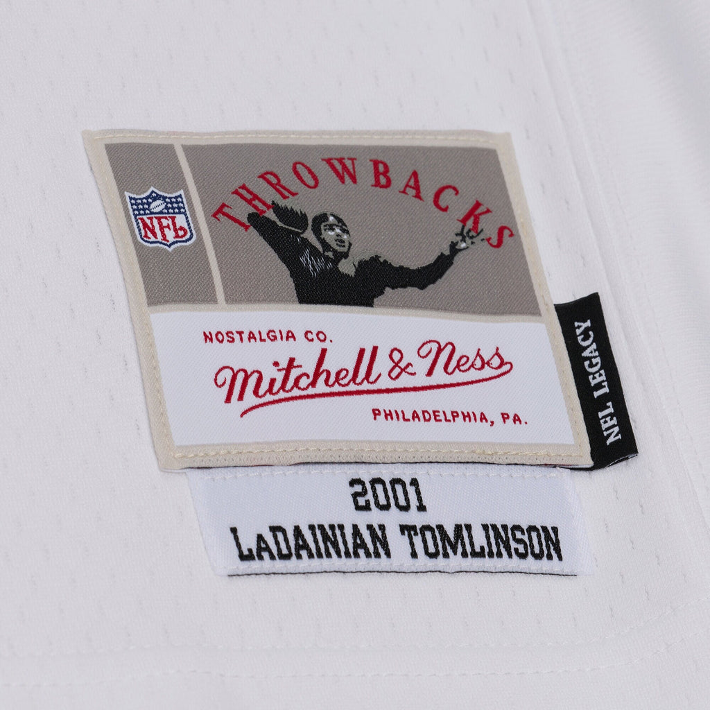 San Diego Chargers LaDainian Tomlinson White 2001 Legacy Replica Player Jersey