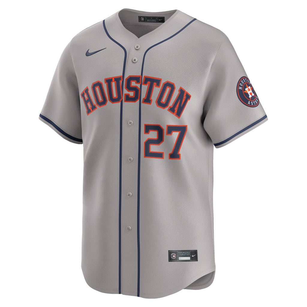 Houston Astros Jose Altuve Gray Road Limited Player Jersey