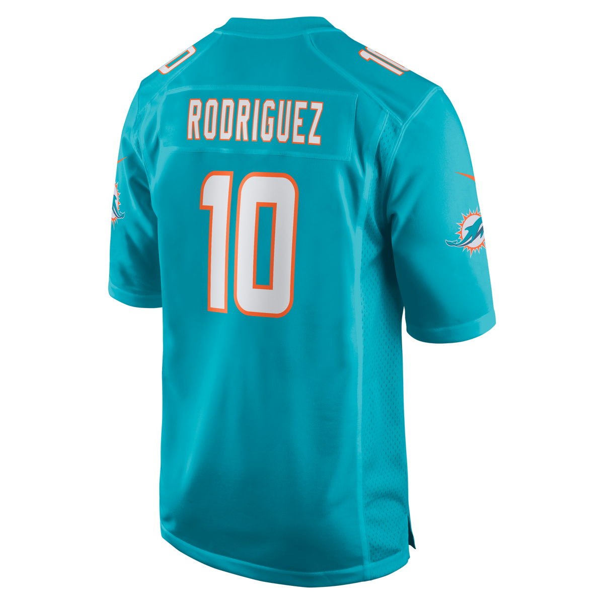 Miami Dolphins Jacob Rodriguez Aqua Game Jersey