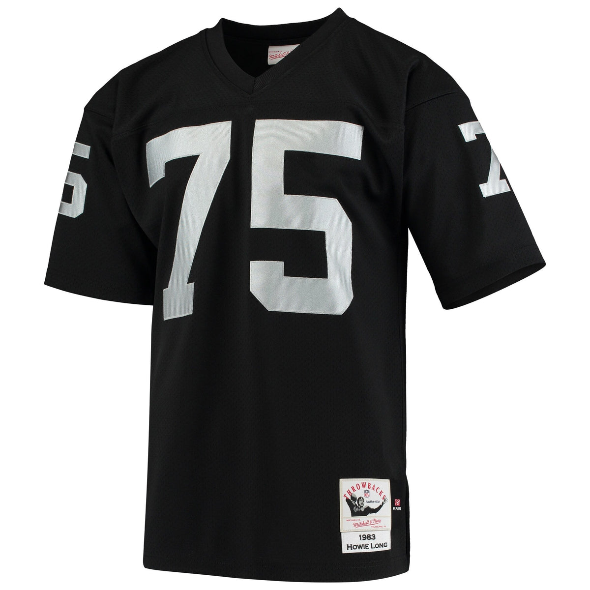 Las Vegas Raiders 1983 Howie Long Black Authentic Throwback Retired Player Jersey