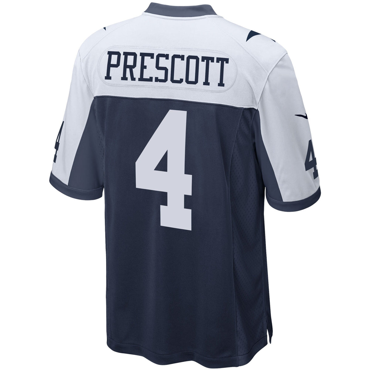 Dallas Cowboys Dak Prescott Navy Alternate Game Team Jersey