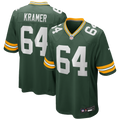 Green Bay Packers Jerry Kramer Green Game Retired Player Jersey