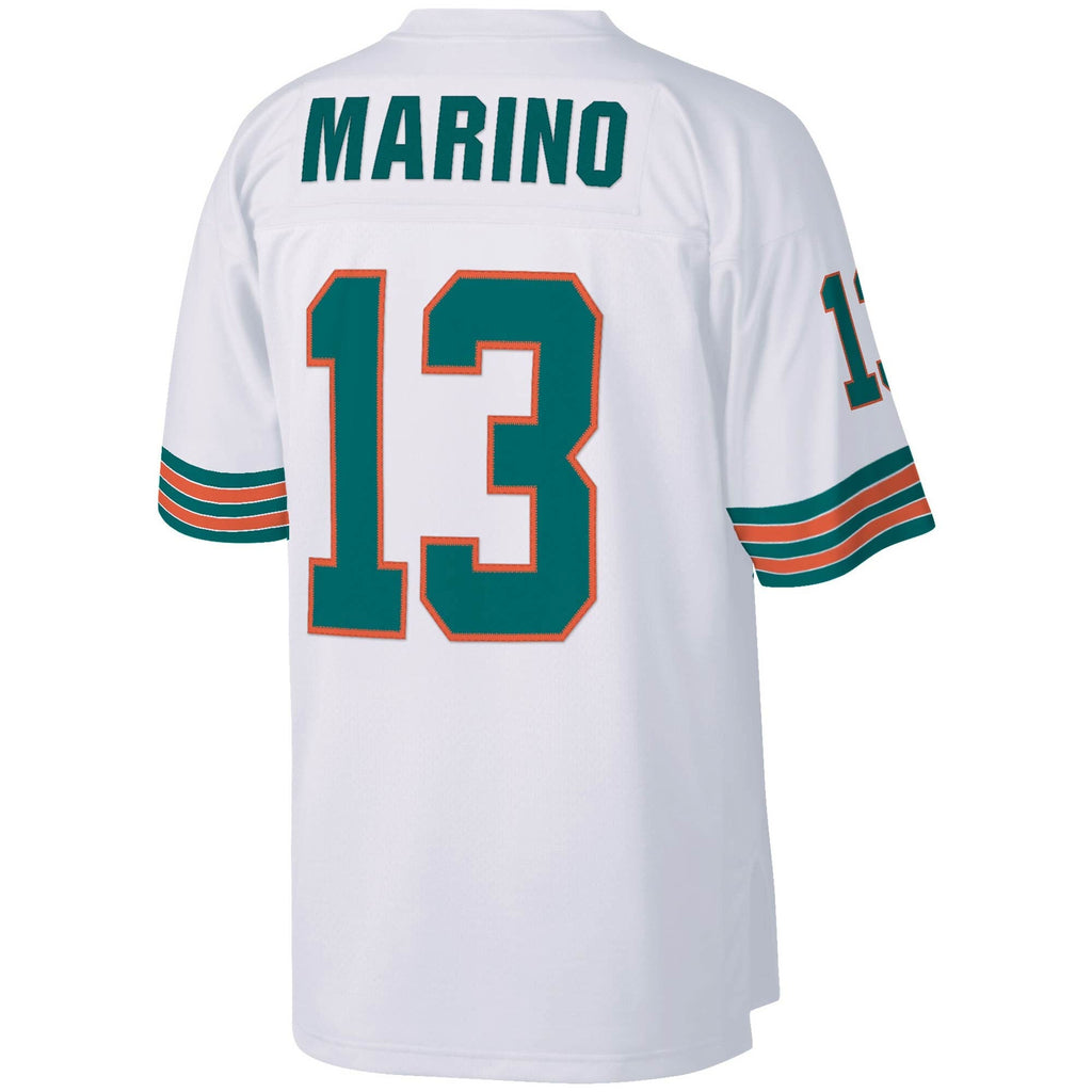 Miami Dolphins Dan Marino White Big & Tall 1984 Retired Player Replica Jersey