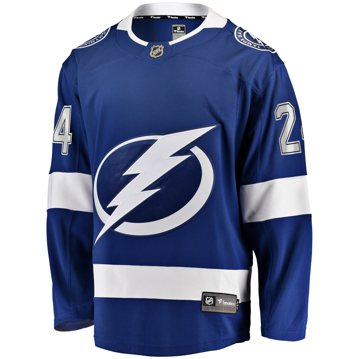 Tampa Bay Lightning Zach Bogosian Blue Home Breakaway Player Jersey