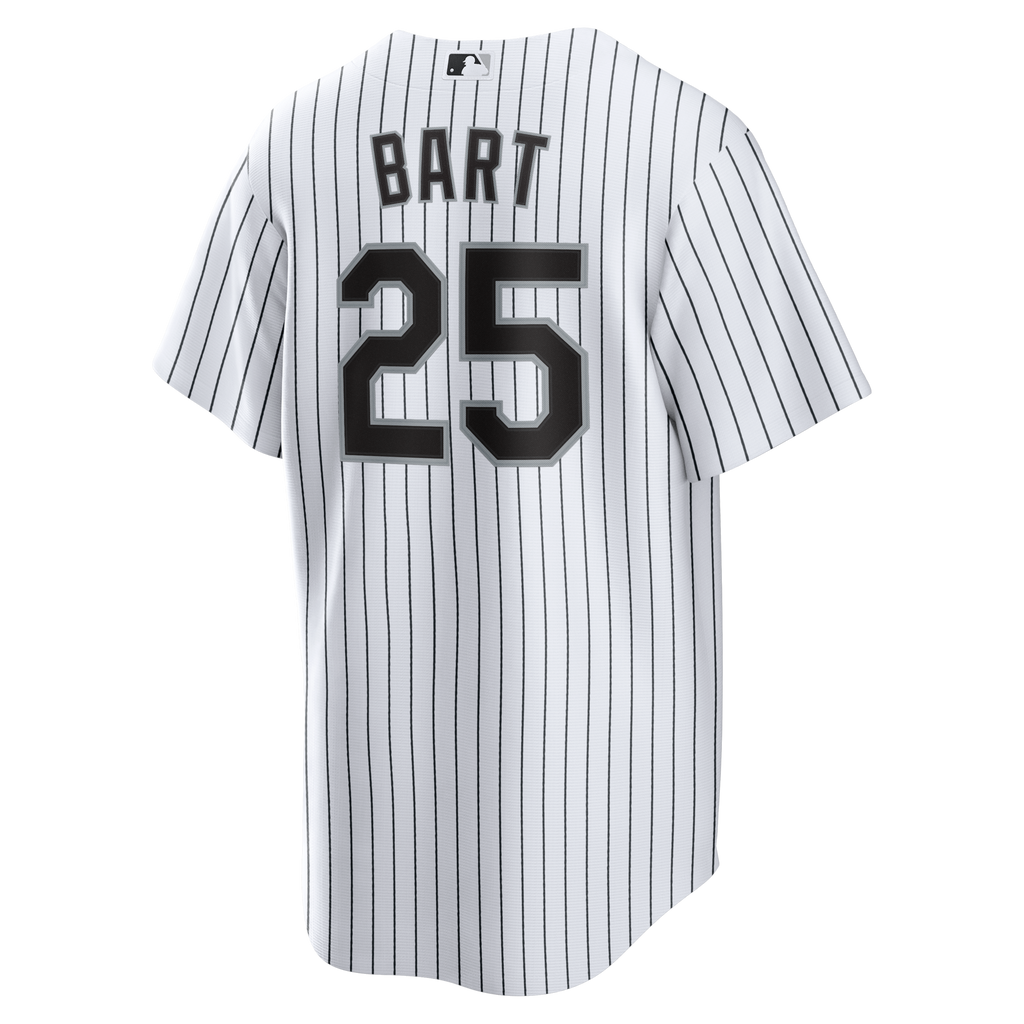 Chicago White Sox Joey Bart White Home Replica Jersey
